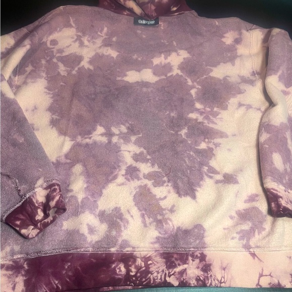 BNWT CIVIL REGIME CRANBERRY MARBLE WASH MEDIUM MENS UNISEX TIE DYE HOODIE - Picture 8 of 16